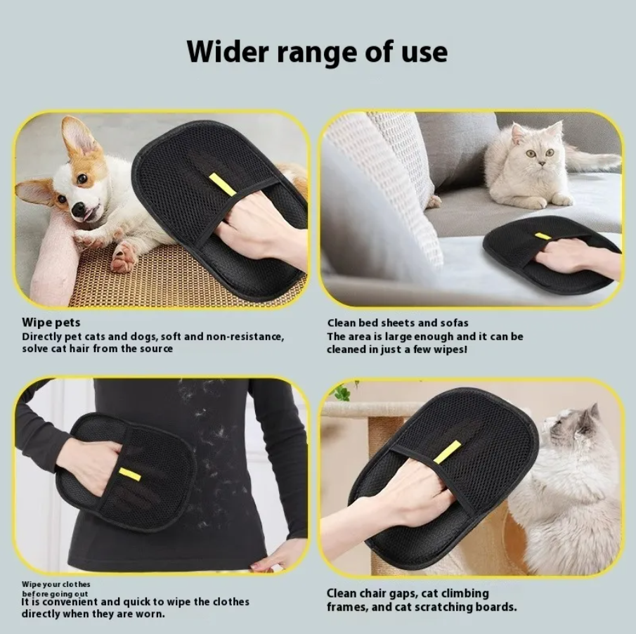 Pawfell FurEase Pet Hair Removal Glove