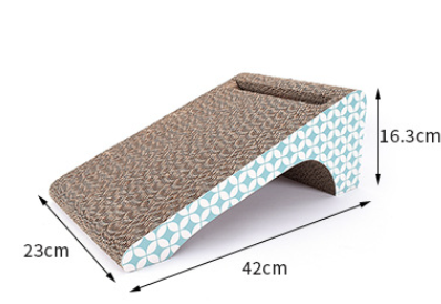 Pawfell Curve Cat Scratcher & Play Lounge