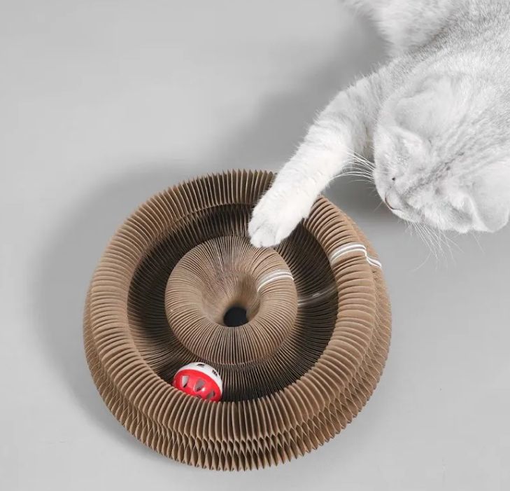 Pawfell Orbit Cat Scratcher & Play Ring